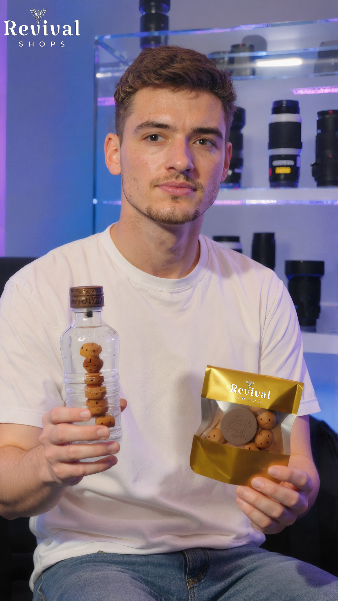 G-Filter "GF" - Alkaline Water pH ( 8.5+) + Electrolytes for Water Bottle , 450 Refills / 3 Months,500ml.