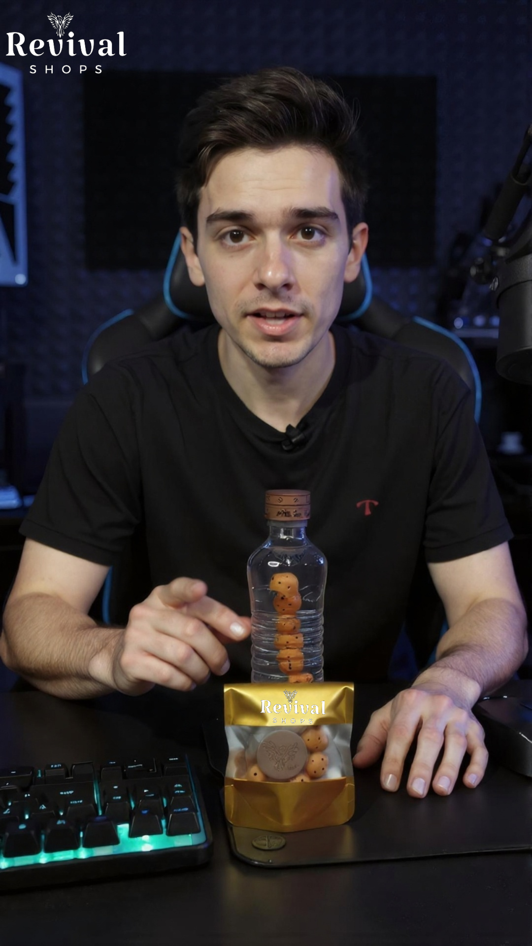 G-Filter "GF" - Alkaline Water pH ( 8.5+) + Electrolytes for Water Bottle , 450 Refills / 3 Months,500ml.