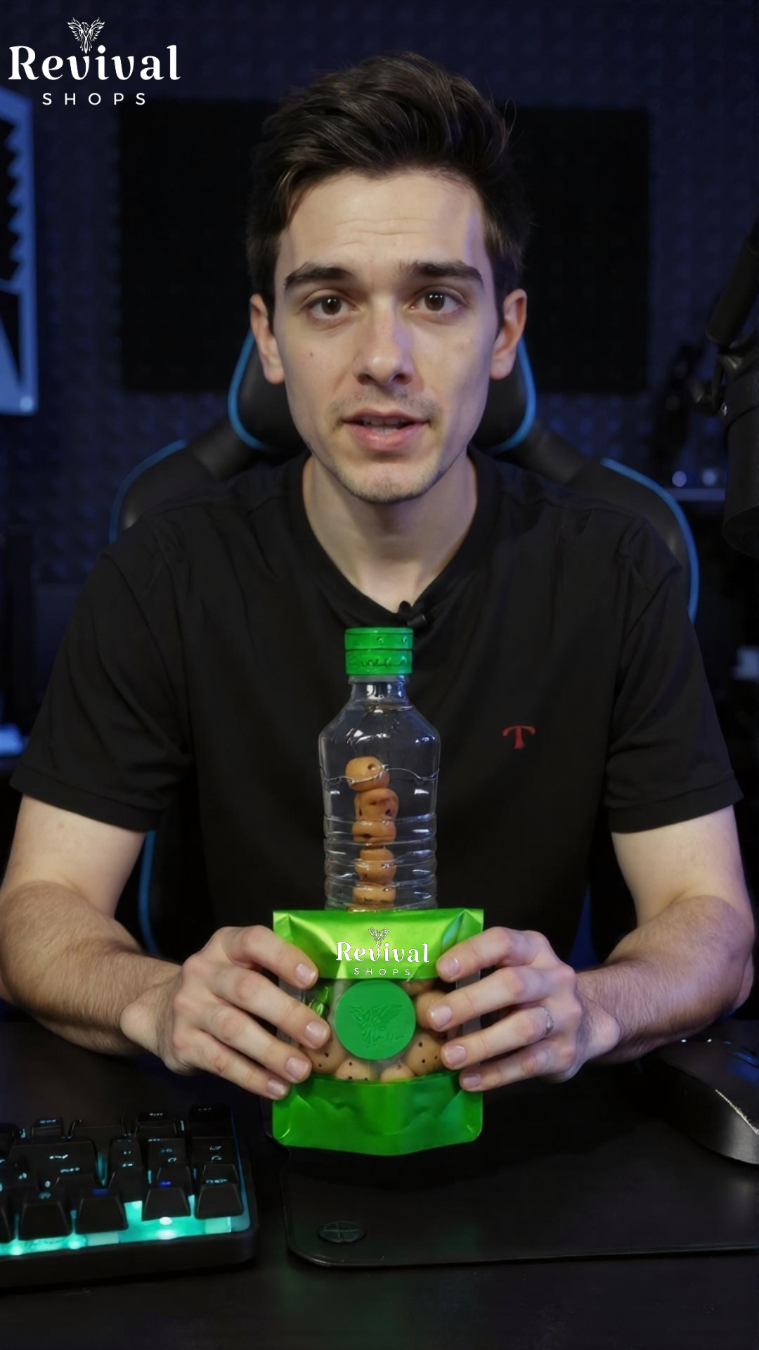 G-Filter "GF" - Alkaline Water pH ( 8.5+) + Electrolytes for Water Bottle , 450 Refills / 3 Months,500ml.