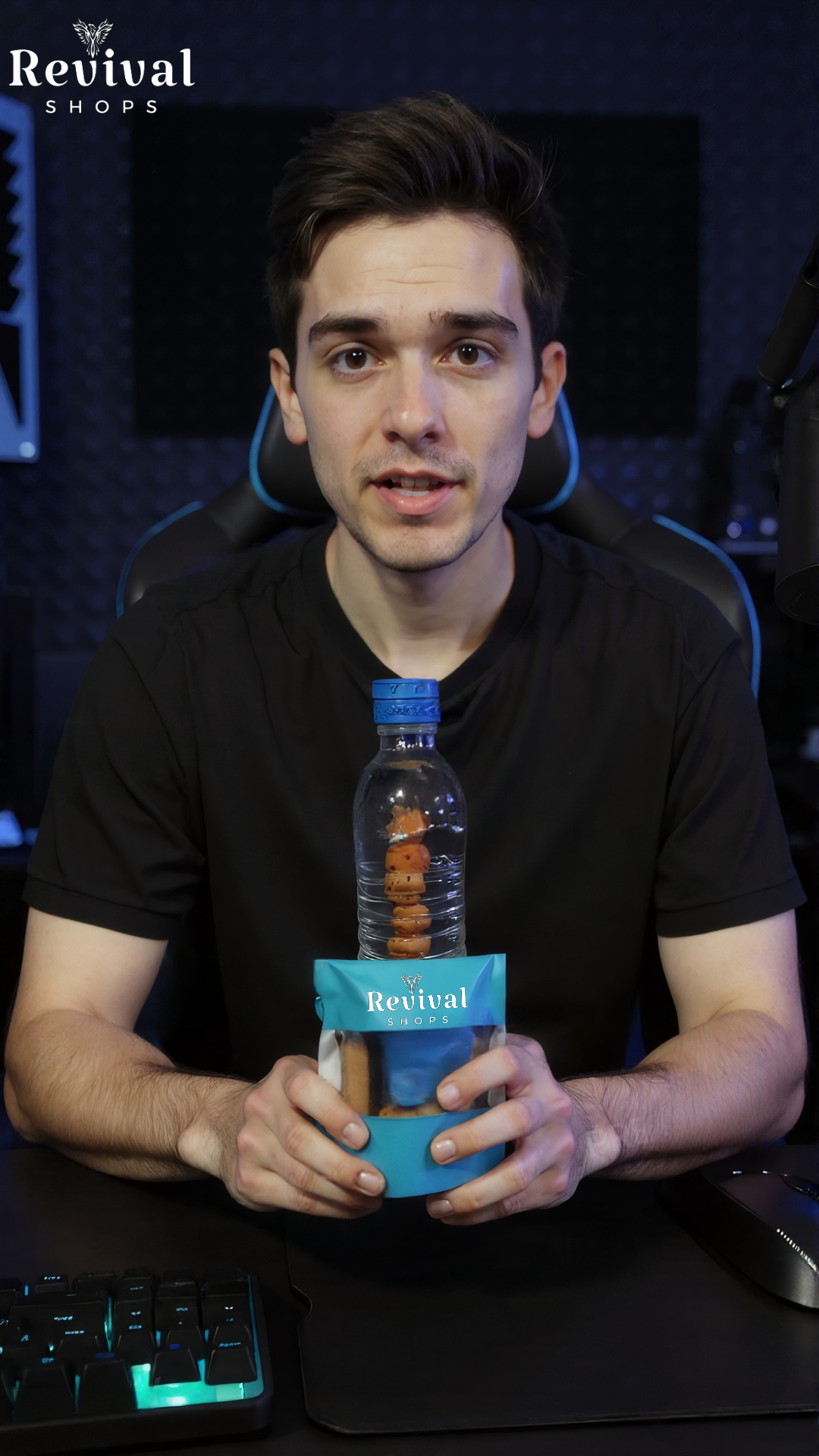 G-Filter- "GF"  Alkaline Water pH ( 8.5+) + Electrolytes for Water Bottle , 450 Refills / 3 Months,500ml.