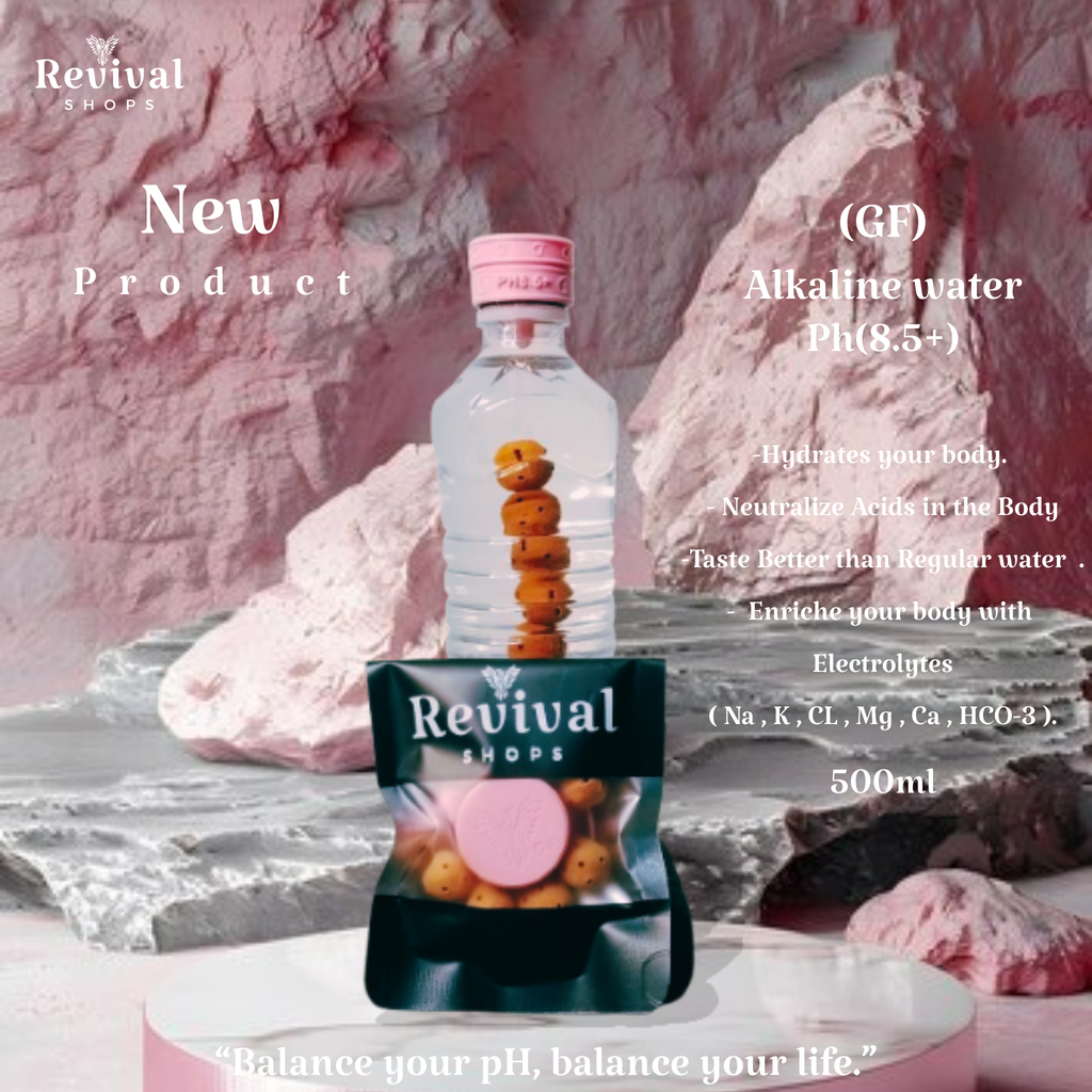 G-Filter "GF" - Alkaline Water pH ( 8.5+) + Electrolytes for Water Bottle , 450 Refills / 3 Months,500ml.